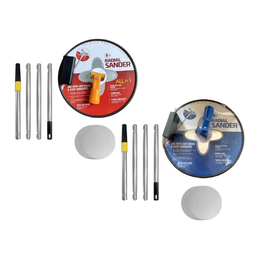 Drywall base with 5 grinding sheets Handheld Professional Polierschlebuft tool