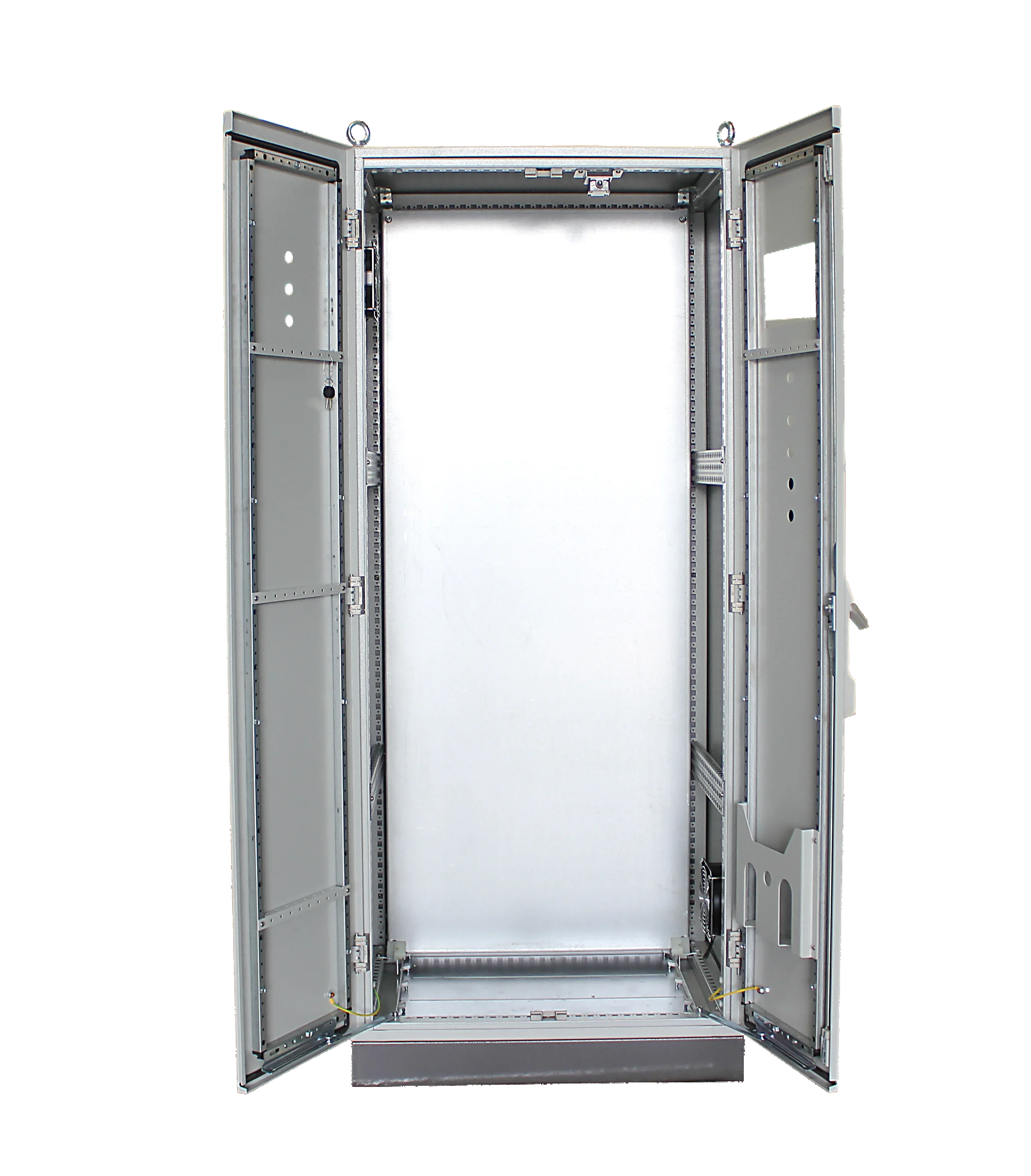 Custom Double Door Electrical Enclosure - 304 SS/Cold Rolled Steel  Anti-EMI for Power Distribution/Industrial Automation