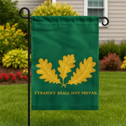Tyranny Shall Not Prevail Garden Flag, Yard Decor, Perfect Political or Activist UUI GGX