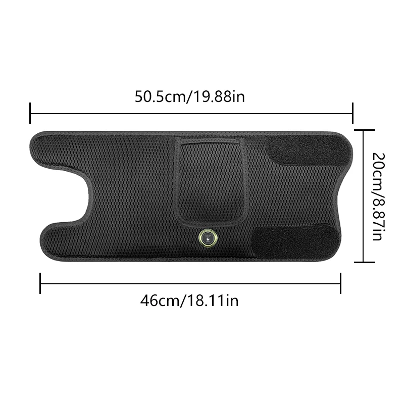 Almofada de braço aquecida usb portátil aquecimento elétrico massagem envoltório terapia de calor braço cinta suporte para braço cotovelo perna relaxamento muscular