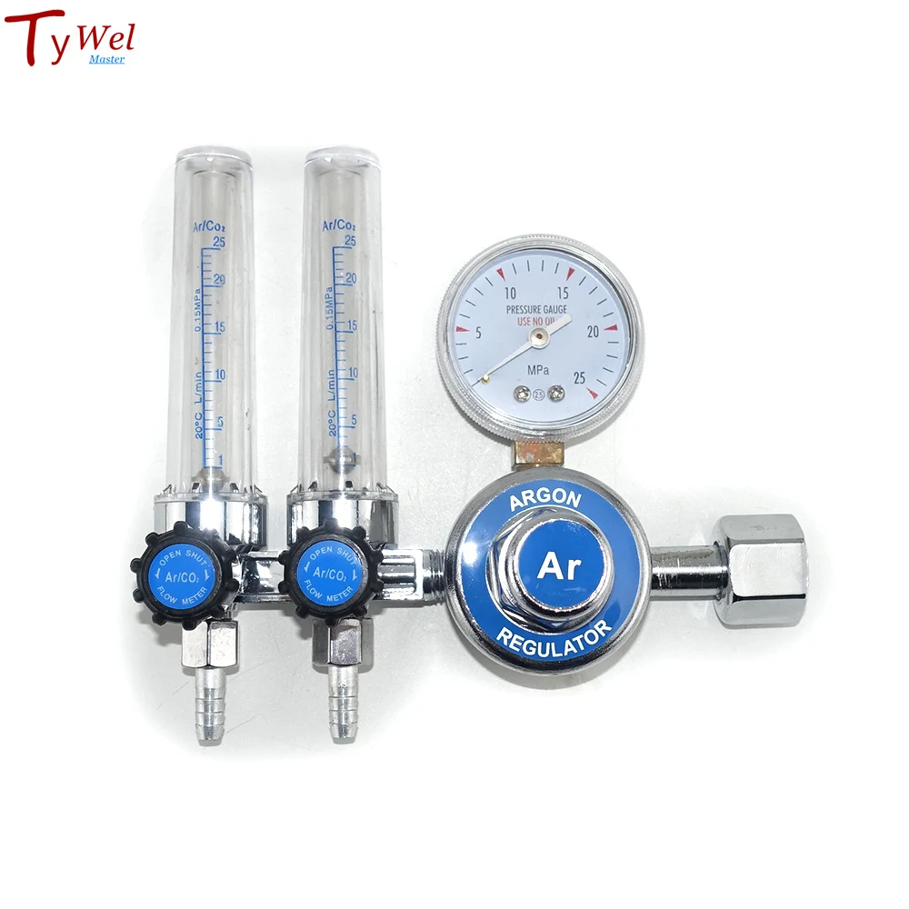 argonio gas regulador soldagem flowmeter pressure guage 025mpa co2 helio nitrogenio g5 g3 w218 cga540 mig tig 01