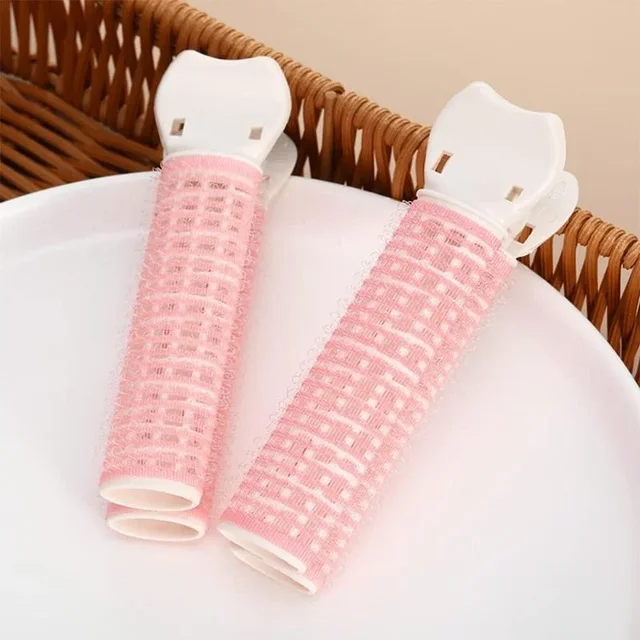 Hair Rollers Volumizing Curlers Root Clips Fluffy Instant Bang Heatless Hair Curler No Heat Styling Tool 3