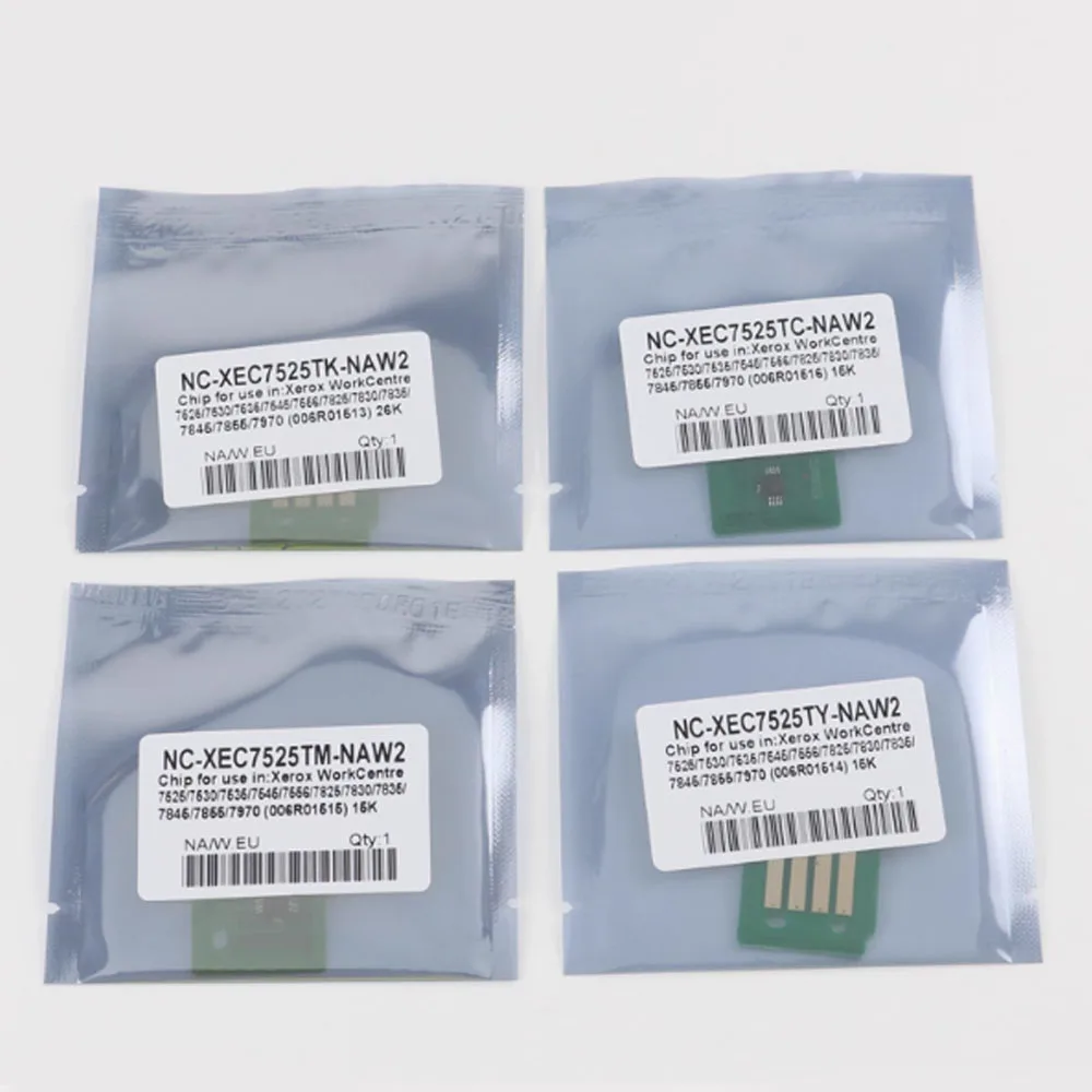

American version CMYK powder chip suitable for 7525 7530 7535 7545 7556 7830 5576 7970 4475
