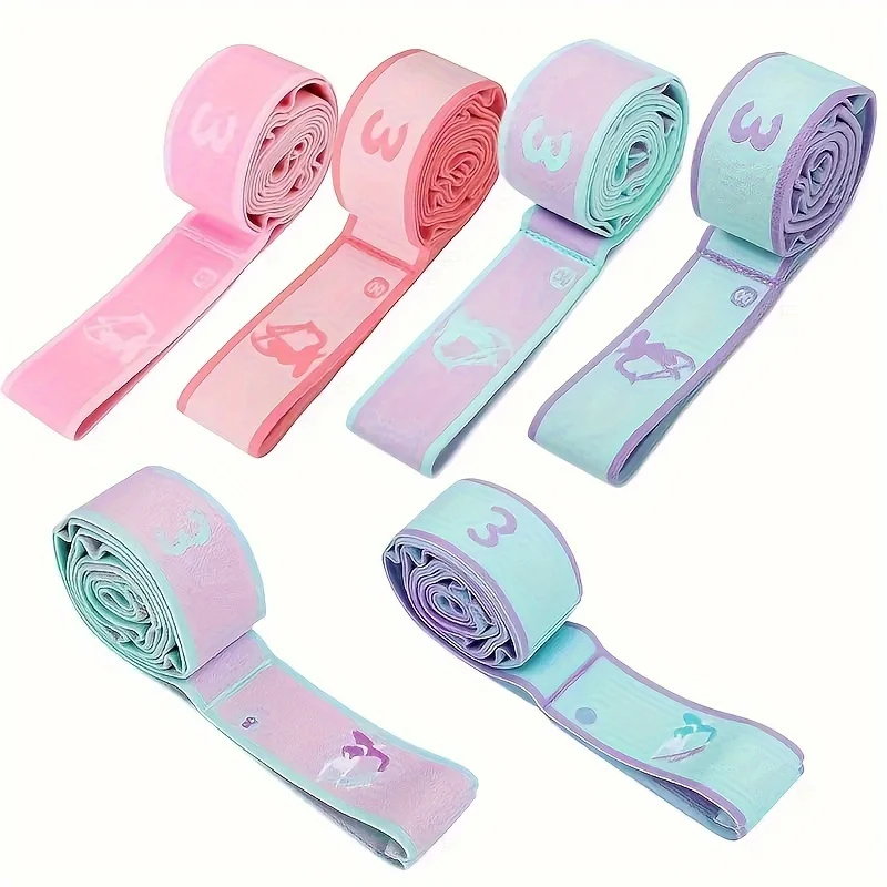 Yoga stretching training band, Pilates, dance, digital positional resistance band suitable for full body stretching