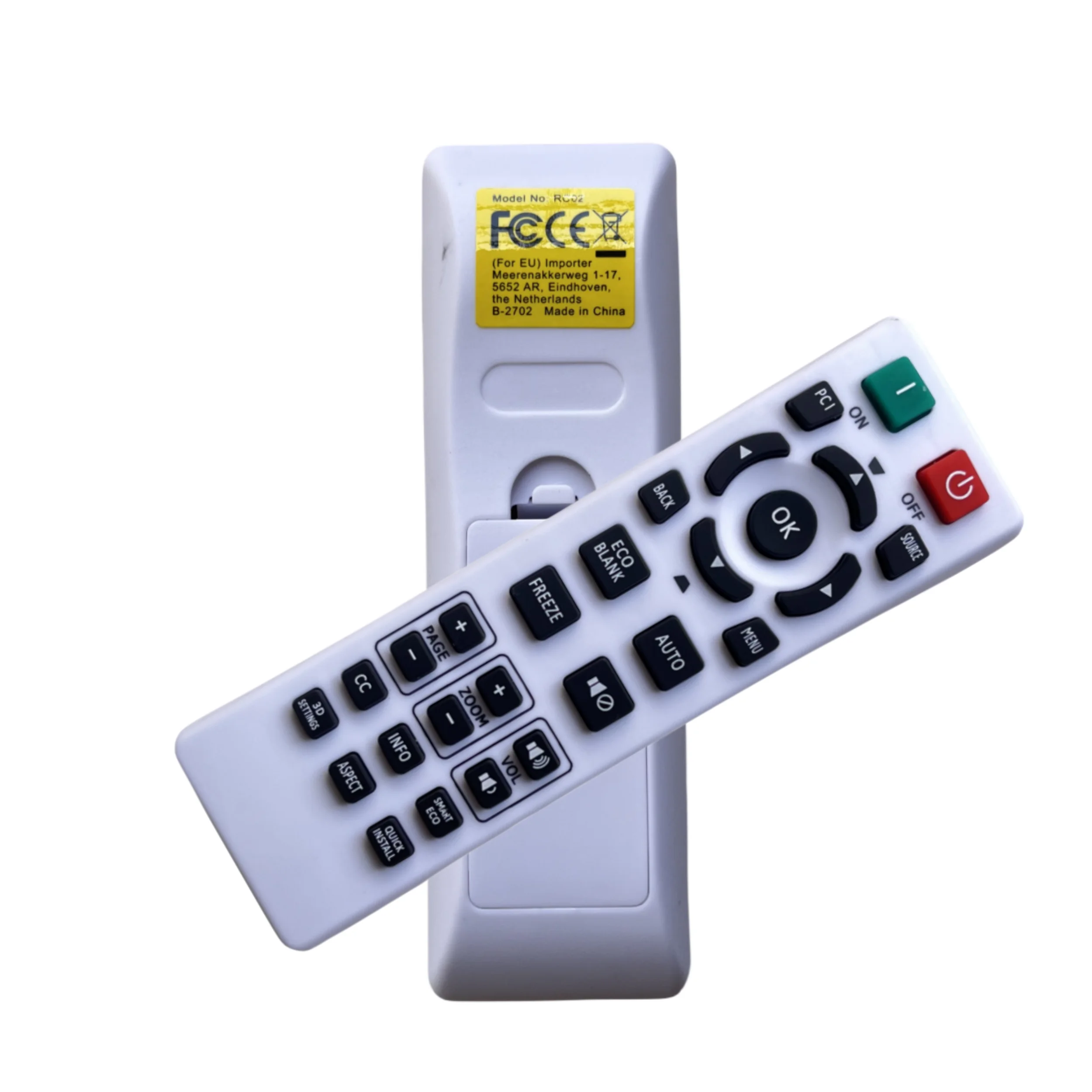 Projector Remote Control for BenQ  MX532P, MX535, MX604, MX604w