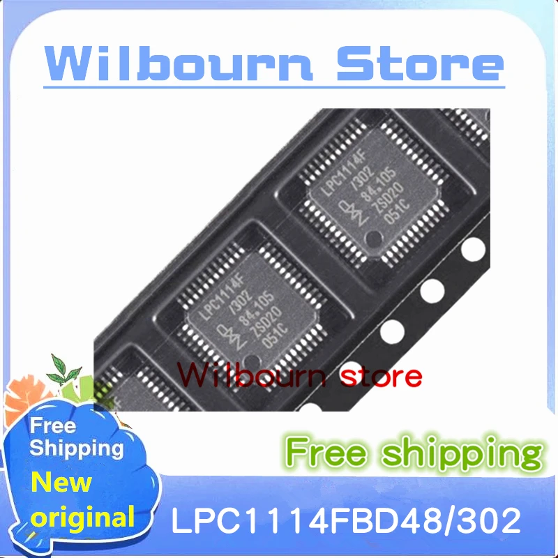 10PCS~100PCS/LOT LPC1114FBD48/302 LPC1114F/302 LPC1114FBD48 LPC1114F LQFP48 Mxsyuan New original