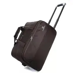Men Travel bags on wheel wheeled Rolling Bag Large capacity Rolling Luggage Bag Travel Trolley bag with wheels luggage suitcase