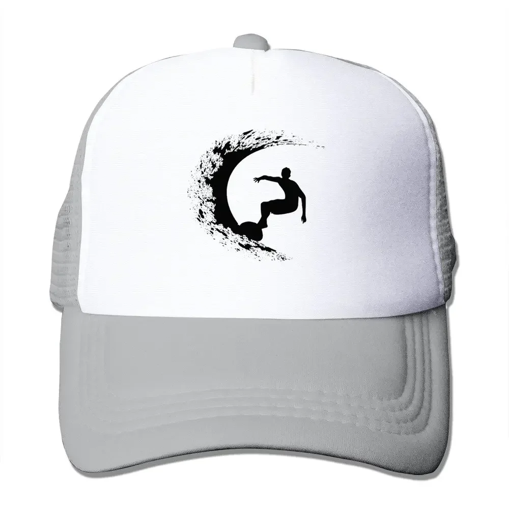 New Go and Surf Vector Adjustable Snap back Mesh Hat Unisex Outdoor Sport Daily Casquette