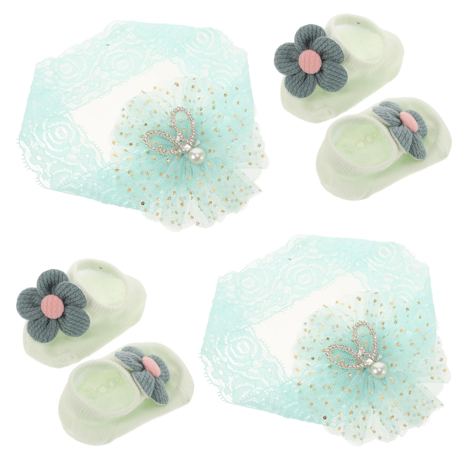 

2 Sets Girl Headb s Headb For Baby Floral Hair Accessories Newborn Hairb Material Durable Design Toddler Girls