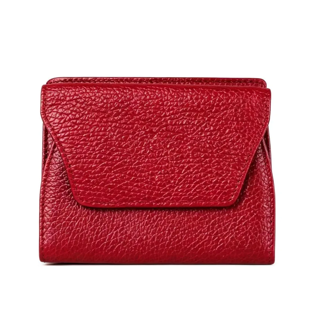Short Genuine Leather Wallet Mini RFID Card Holder Cowhide Purse 2026 New Zipper Clutch Bag