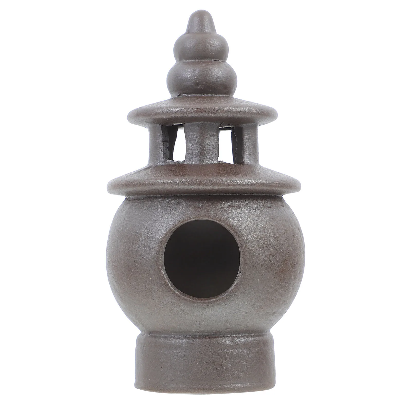 

Miniature Pagoda Ornament Zen Garden Figurines Bonsai Decor Ceramic Material Tranquil Atmosphere Garden Mini Pagoda Statue