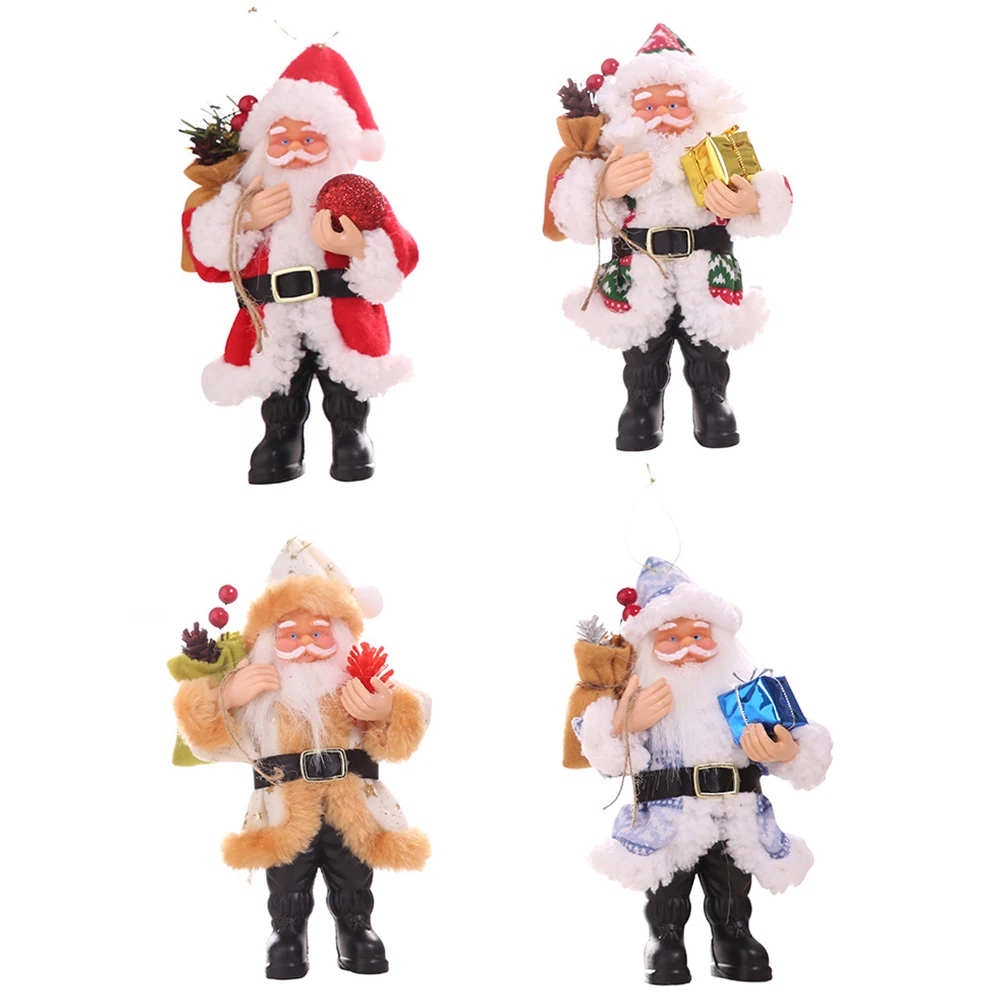 

20 X12cm Christmas Decoration Resin Santa Claus Decorations Desk Ornament Desktop Ornaments