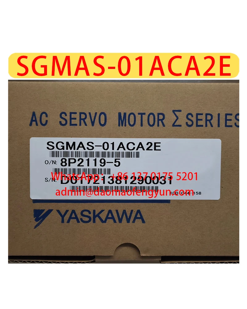 

SGMAS-01ACA2E Совершенно новый серводвигатель, оригинальный, SGMAS 01ACA2E Быстрая доставка