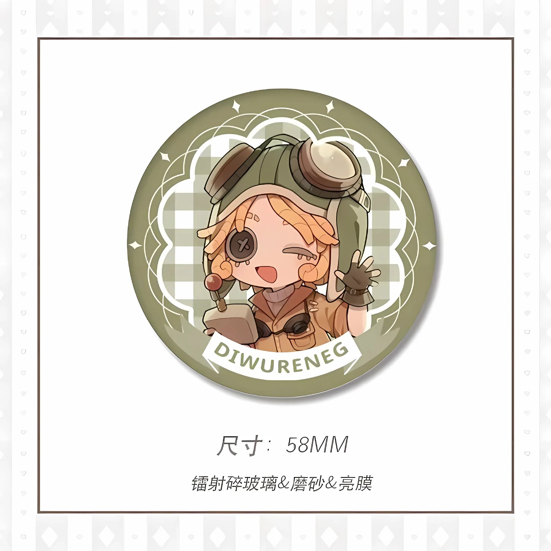 Gioco Anime Identity V Badge Spille fatte a mano dei cartoni animati per accessori per zaino Collezione anime Spille Decorazione Regali di Natale