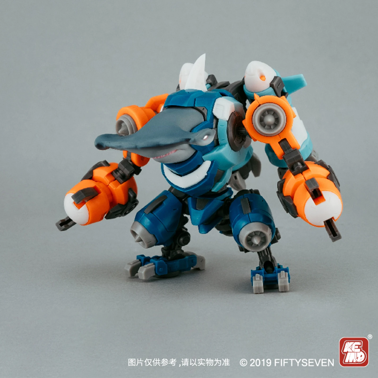 FIFTYSEVEN Number 57 No.57 Manhunter DEEPSEA RIPPER 1/24 액션 피규어 인형 갑옷 팀 헌터 팀 상어 어린이 장난감 선물