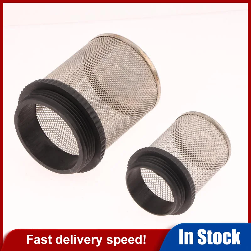 304 Edelstahl 1/2'' ~ 2'' Aquarium Wasserpumpe Filter Bildschirm Garten Bewässerung Pumpe Wasser Rohr Filter