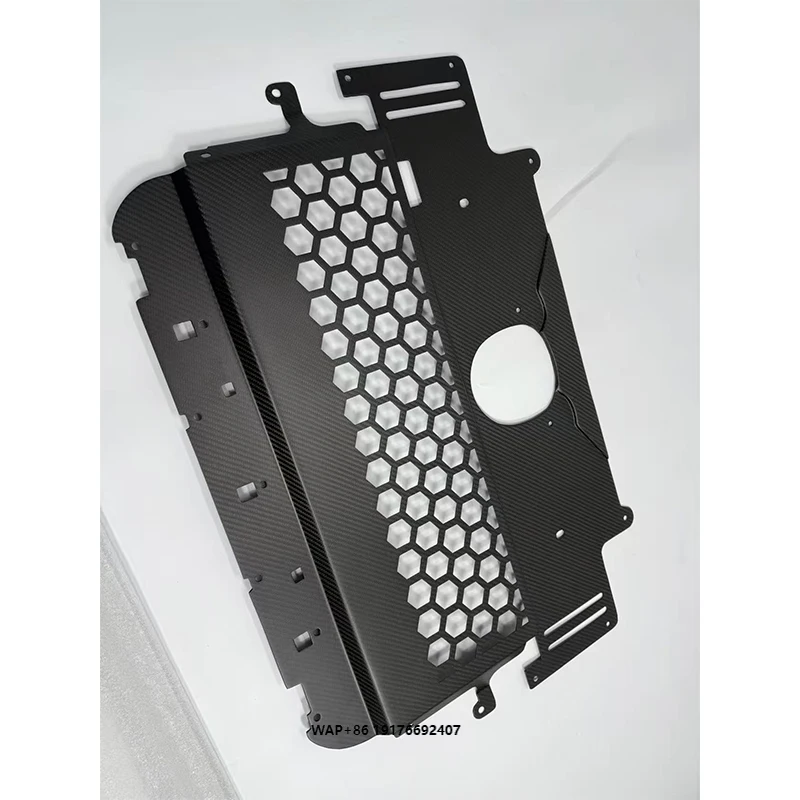 

High quality Dry Carbon Fiber Lower Guard Plate forBMW M2 M3 M4 G80 G82 G87 Oil Cooler Skid Plate