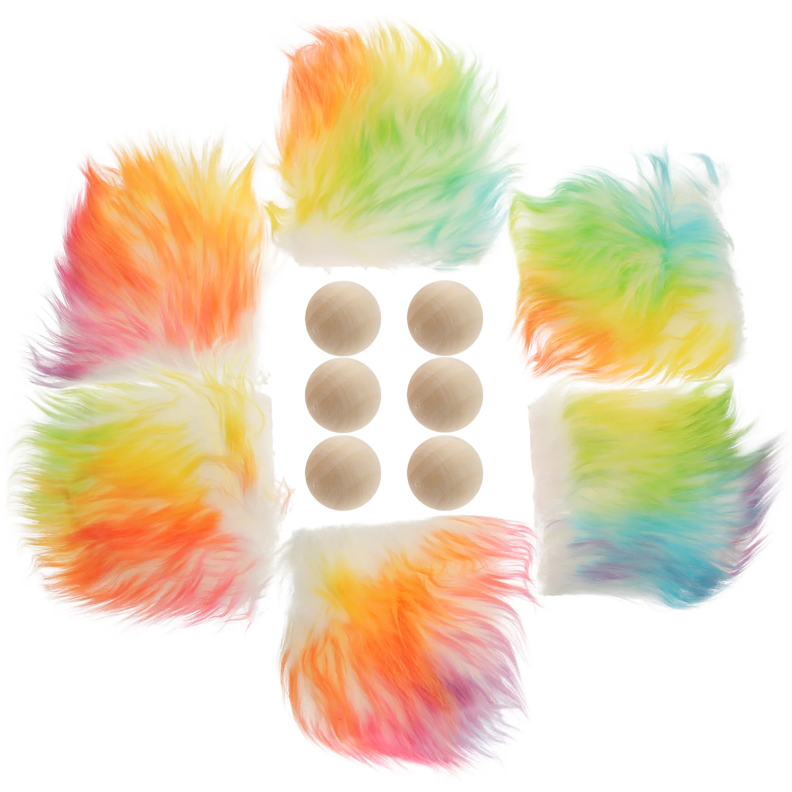 1Set Kabouters Faux Baard Hout Gnome Kralen DIY Craft Supplies Kerst Verjaardag Bruiloft Decoratie Materiaal Kabouters Baard