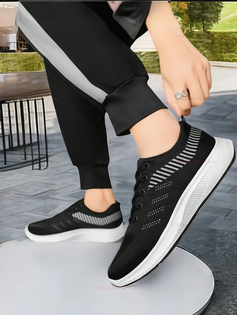 Men Women Vulcanized Casual Athletic Running Shoes Lightweight Breathable Tennis Sneakers Unisex Sports Fashion Shoes image 5