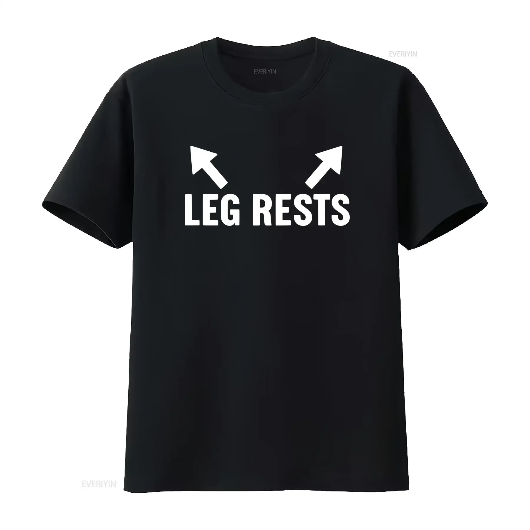 Leg Rests T Shirt Funny Offensive Saying Ironic Quote Bold Statement Stupid Meme Guy vintage Washed Slightly Stretched fashion
