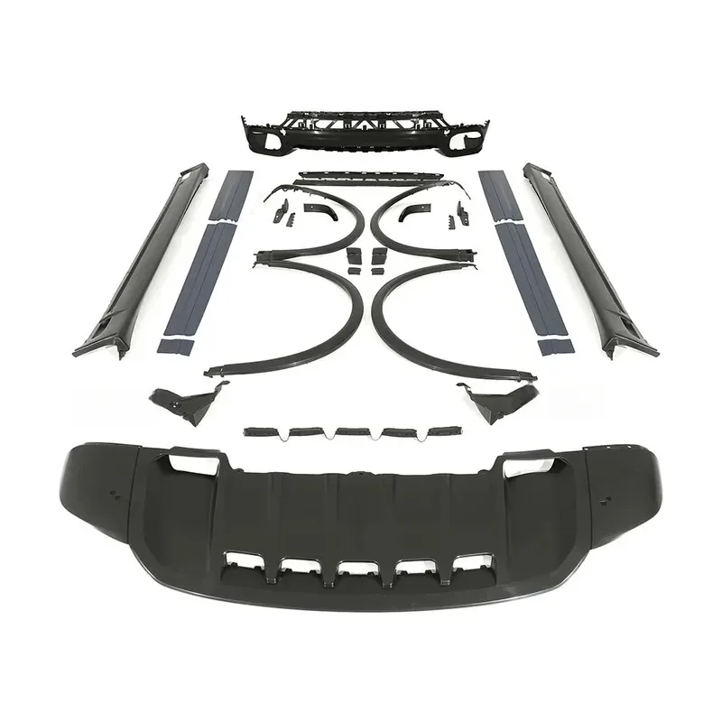 

KM for s Cayen 958 2015-2017 Upgrade GTS Style Bumper Body Kit Front Lip Rear Diffuser