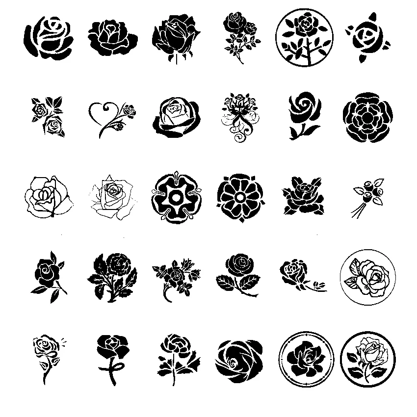 

Natural Rose Flower wax seal stamp head No handle,Scrapbooking DIY Ancient Seal Retro Stamp,Vintage Gift High Quality