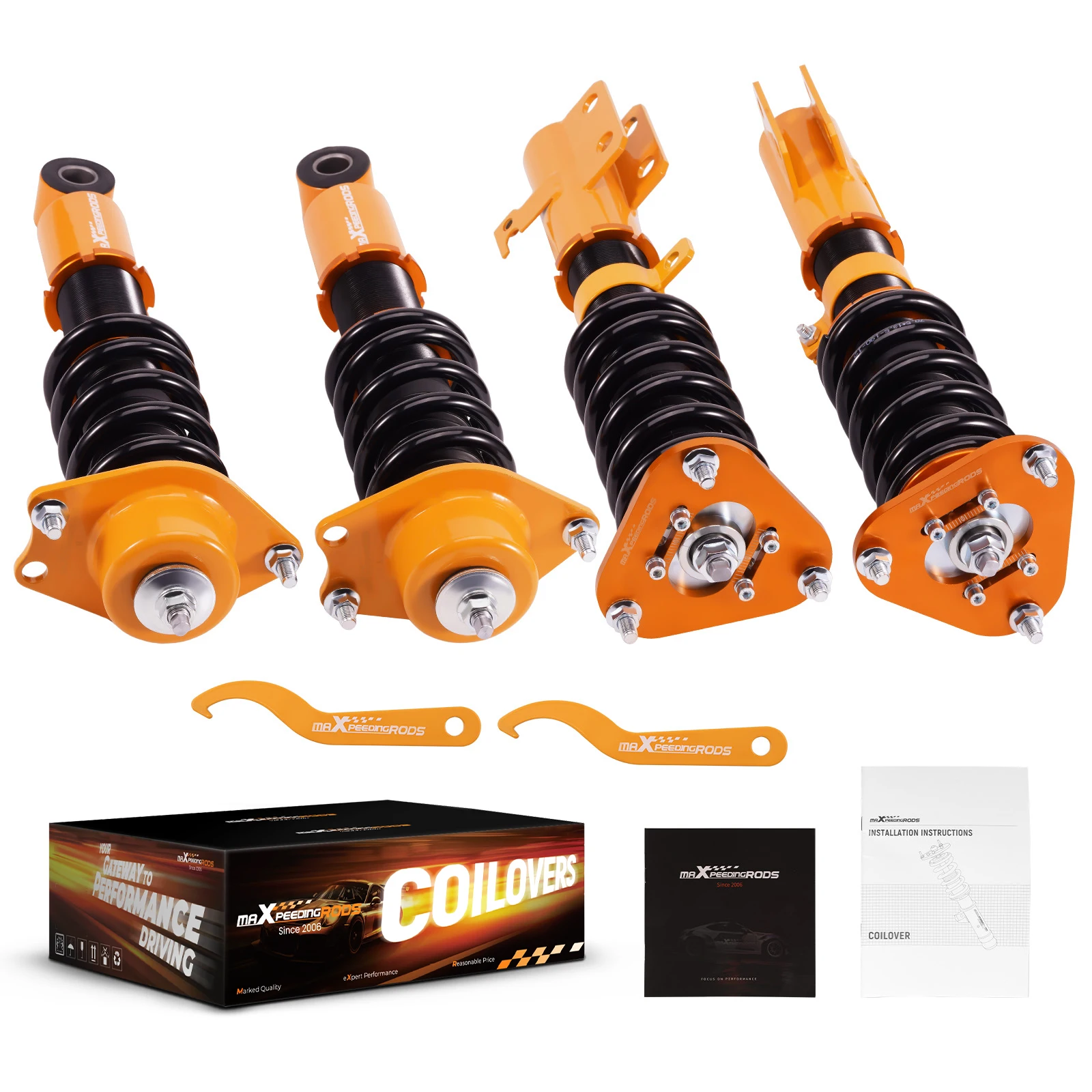 

Shocks For Toyota Corolla 2003-2008 Twin-Tube Front & Rear Left & Right 4Pcs