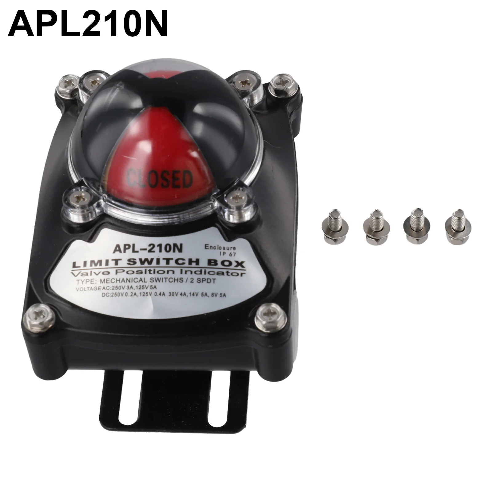 

Miniature Limit Switch As Shown Mechanical Limit Switch 4 Screws Included IP67 Protection For Industrial Automation