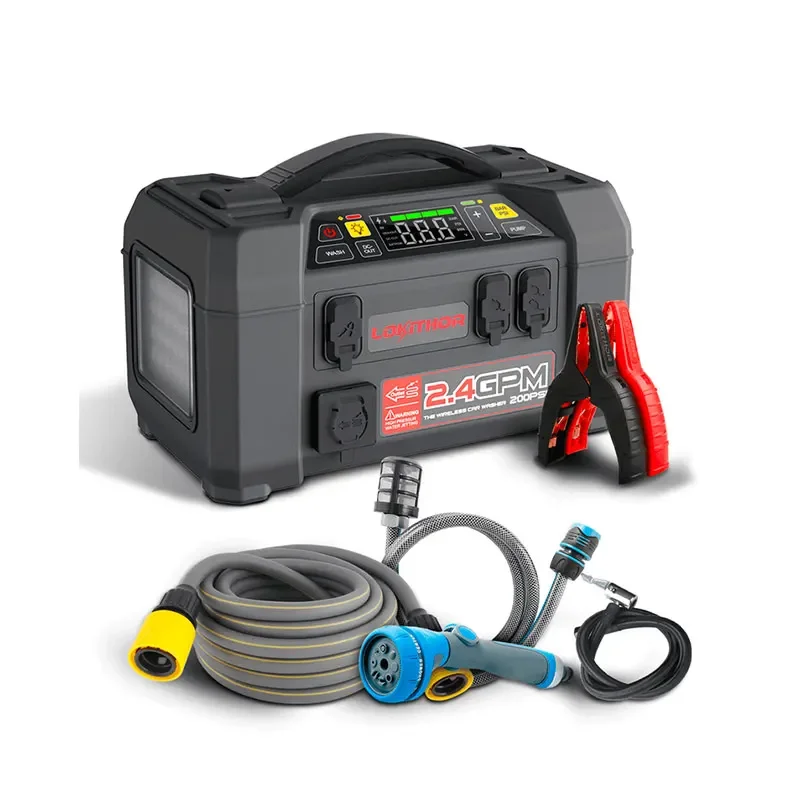 Lokithor AW401 Jump Starter with Car Wash Product Category for Battery Chargers