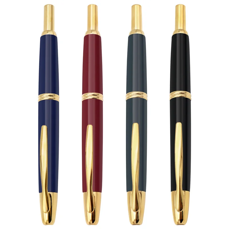 PILOT Capless Fountain Pen 18K Gold Nib Ink Pen Set FC-15SR for Writing Office Stationery