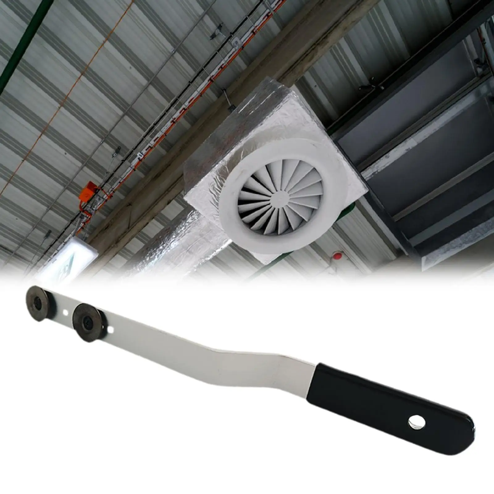 

89565 Duct Stretcher, 16" Metal Duct Sheet Tool Easy Use Accessory Durability Practical Air Conditioning System Premium