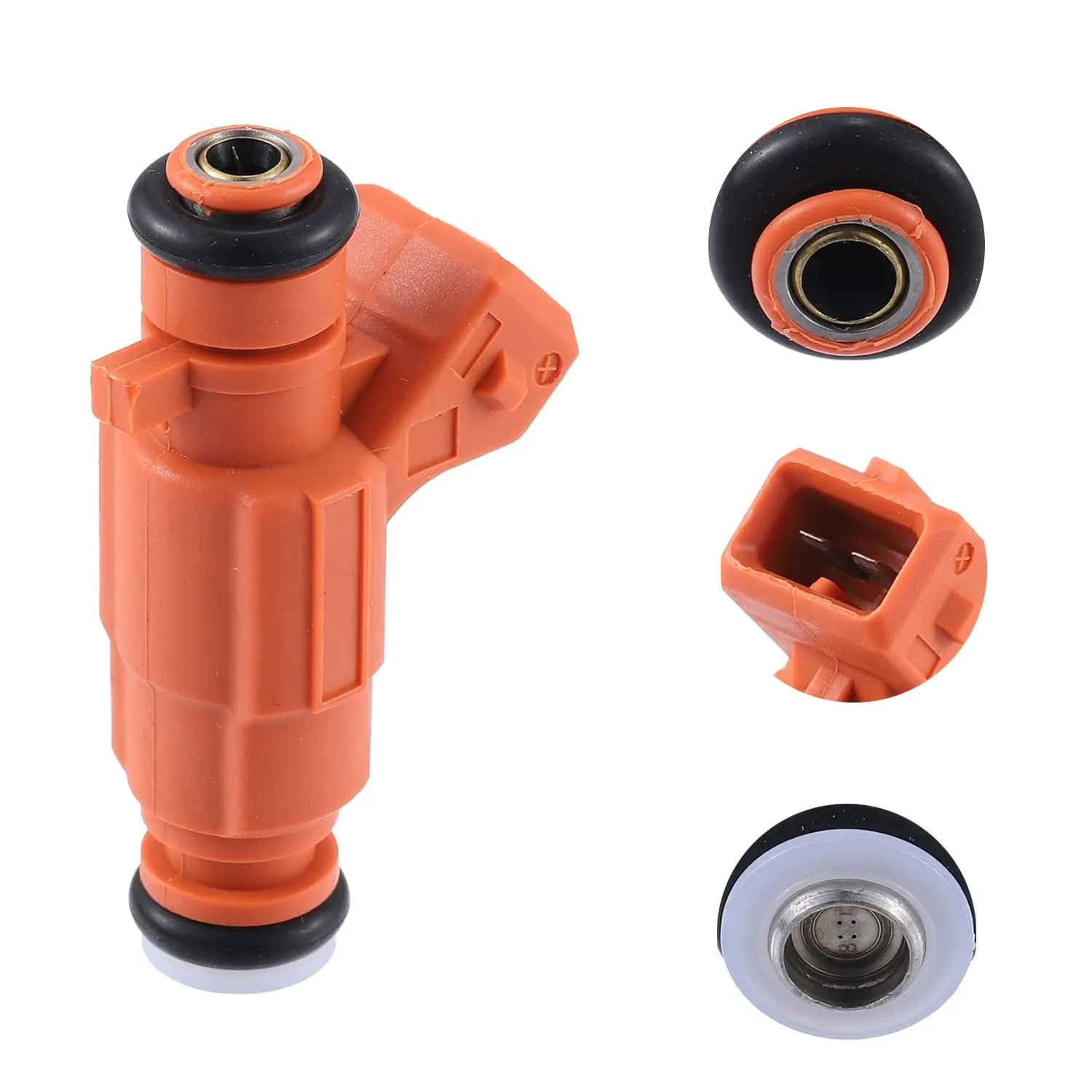 4Pcs For Citroen C2 C3 For Peugeot 206 307  Injector Set 0280156034