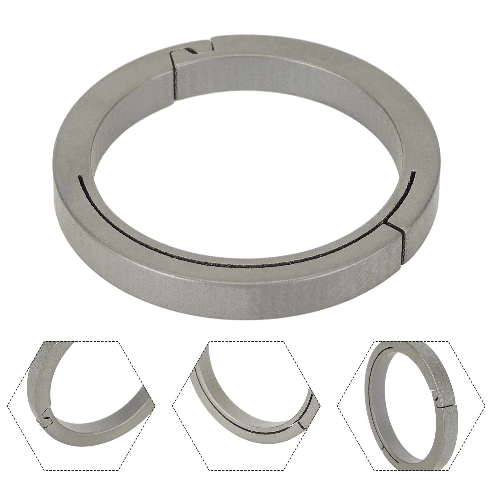 Кольца для ключей, титановый сплав, быстросъемный органайзер для ключей, устойчивость к высоким температурам и коррозии, тонкая форма для легкого доступа