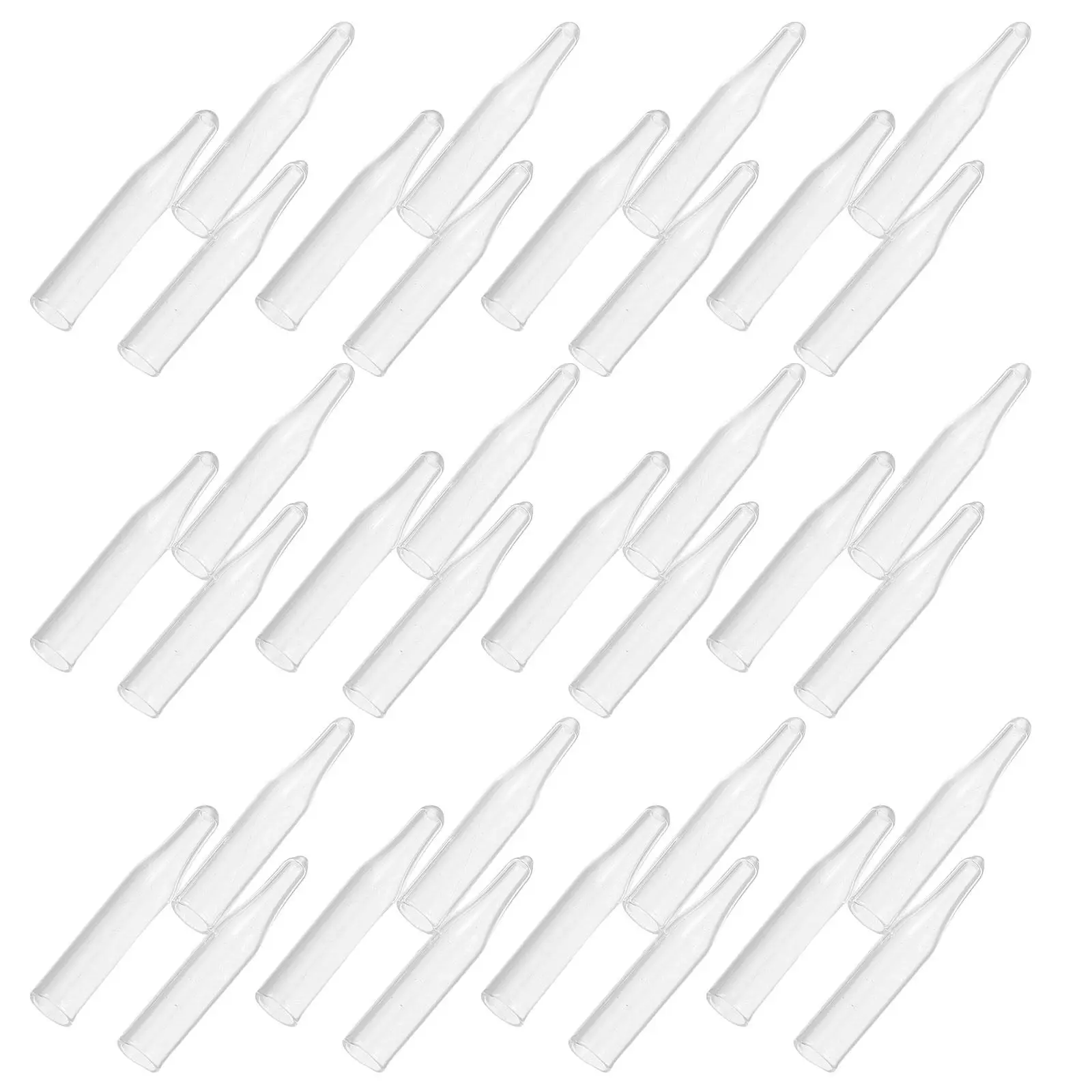 100Pcs Glass Micro Insert 250Ul Low Dead Volume Conical Bottom for 2Ml Screw Neck Vials Hplc Autosampler Sample Vial Insert