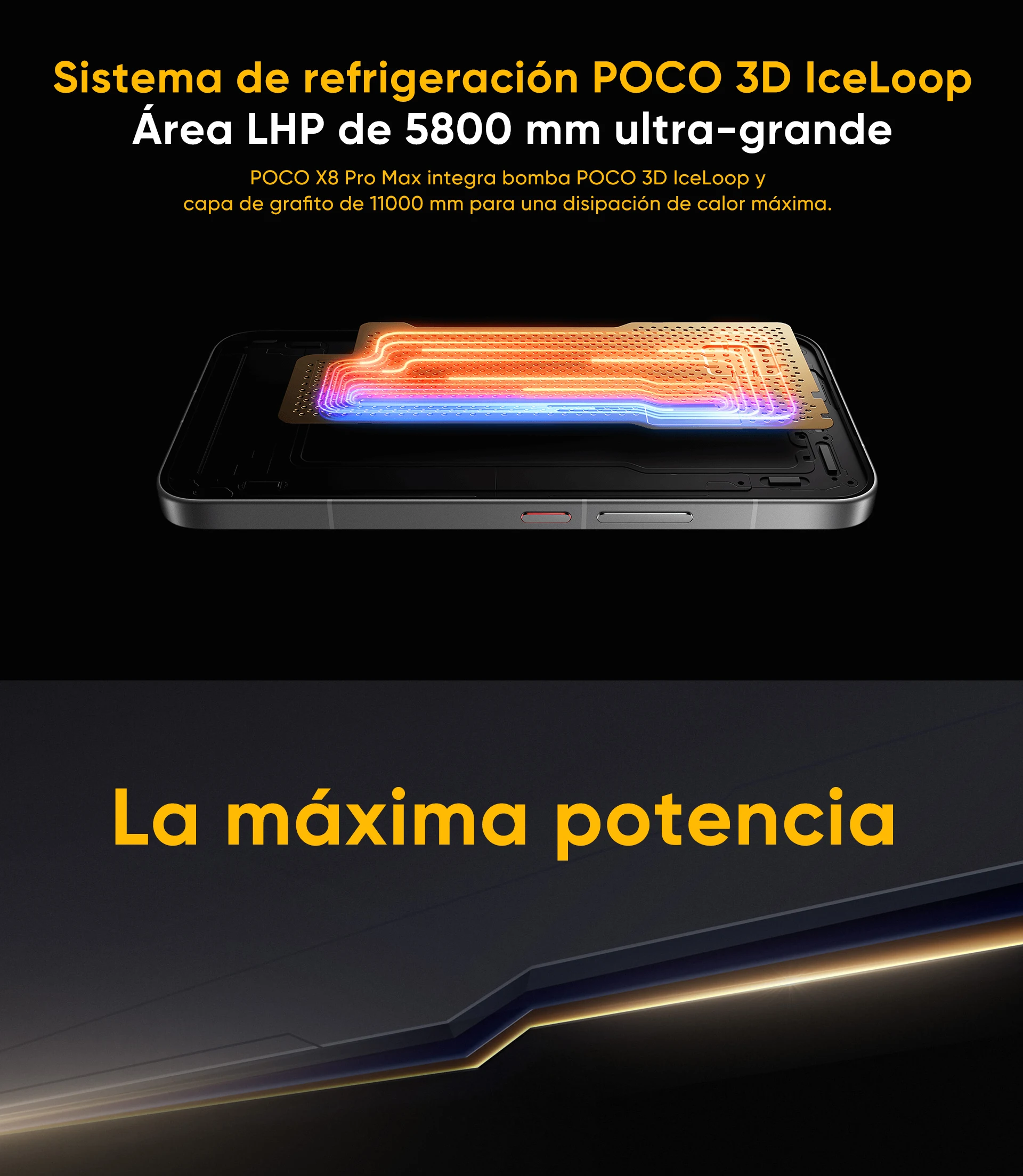 Smartphone POCO X8 Pro Max 5G Global Version MediaTek Dimensity 9500s 6.83" 1.5K 120Hz Ultra-bright AMOLED Display 8500mAh NFC