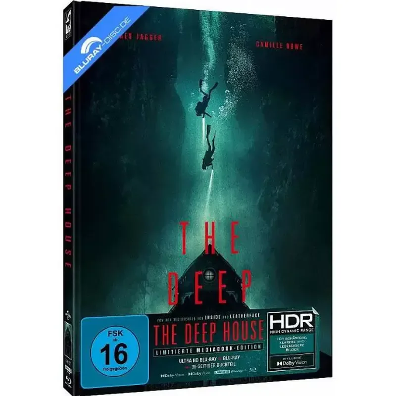 4K-UHD Deep House (2021) Dolby Vision, Atmos, Blu-ray Movie, Blu-ray Disc