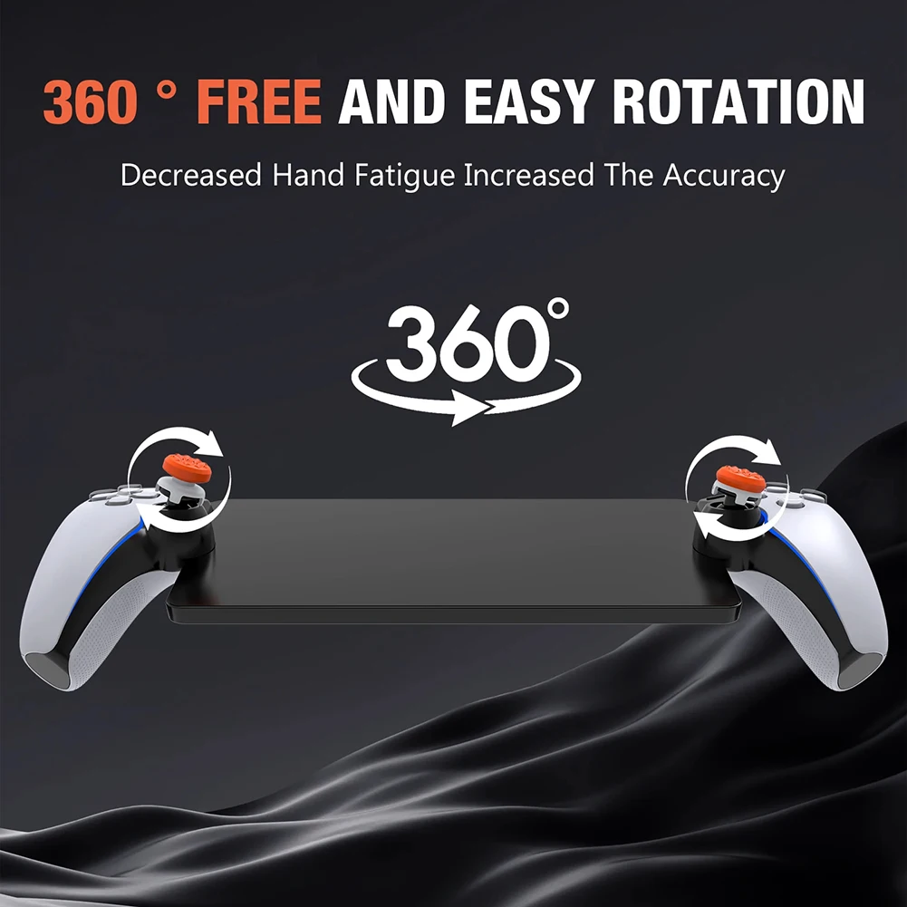 Joystick Caps 1 High-Rise 1 Mid-Rise Rocker Cap Non-Slip Protective Cap for PS5 Portal for Playstation Portal Remote Player