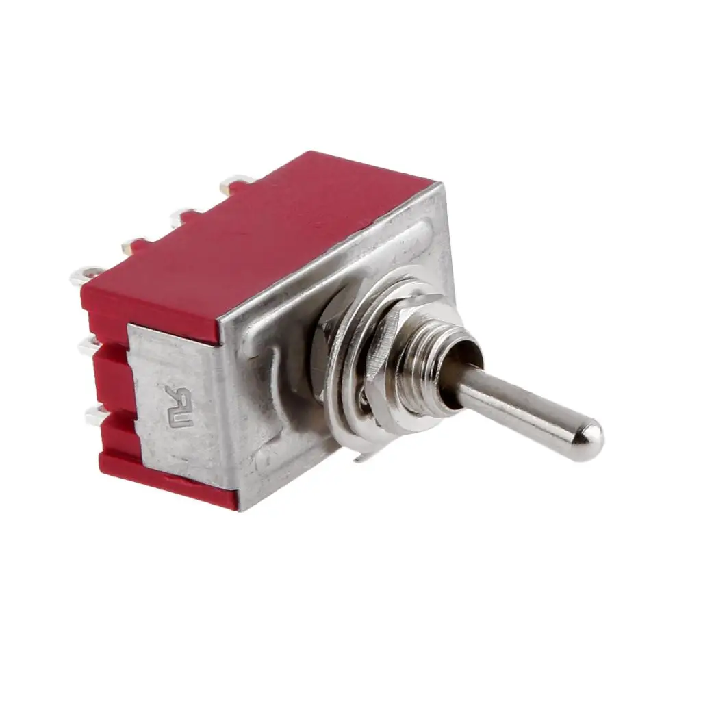 on on Toggle Switch Miniature Metal Plastic 3A 250VAC Control Button for 12V Boat Switches Panel