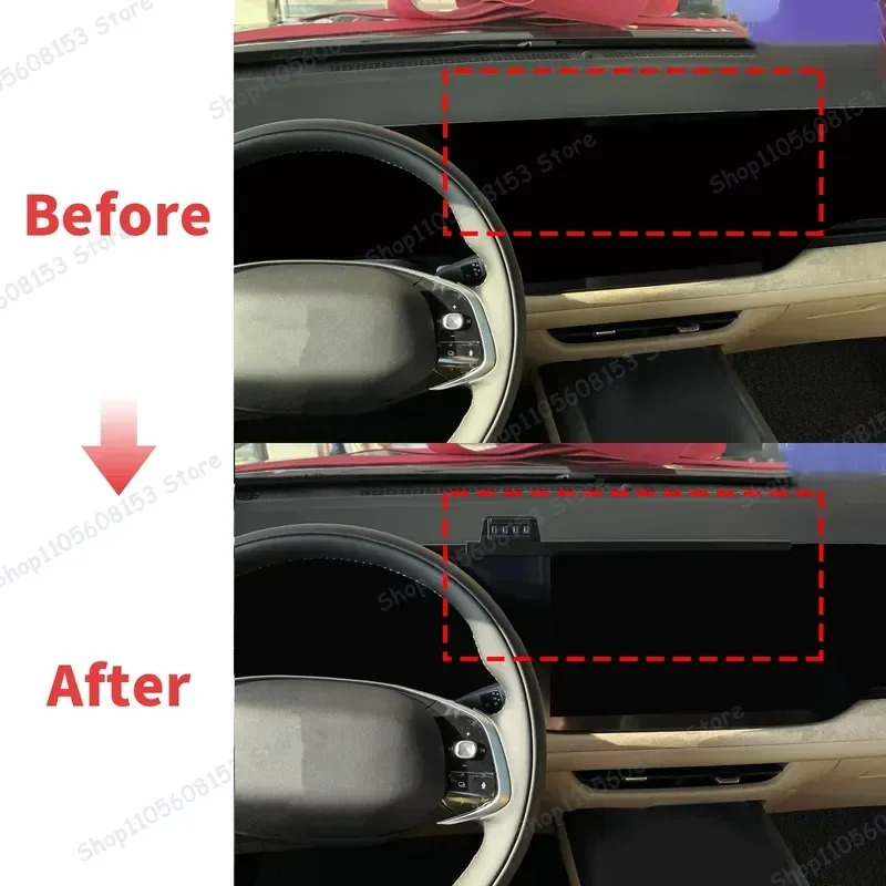 For Changan CS75 Plus IV 2025 2026 2027 Car Phone Holder Mount Adjustable Stable Clip On Dashboard Air Vent Screen Cradle No
