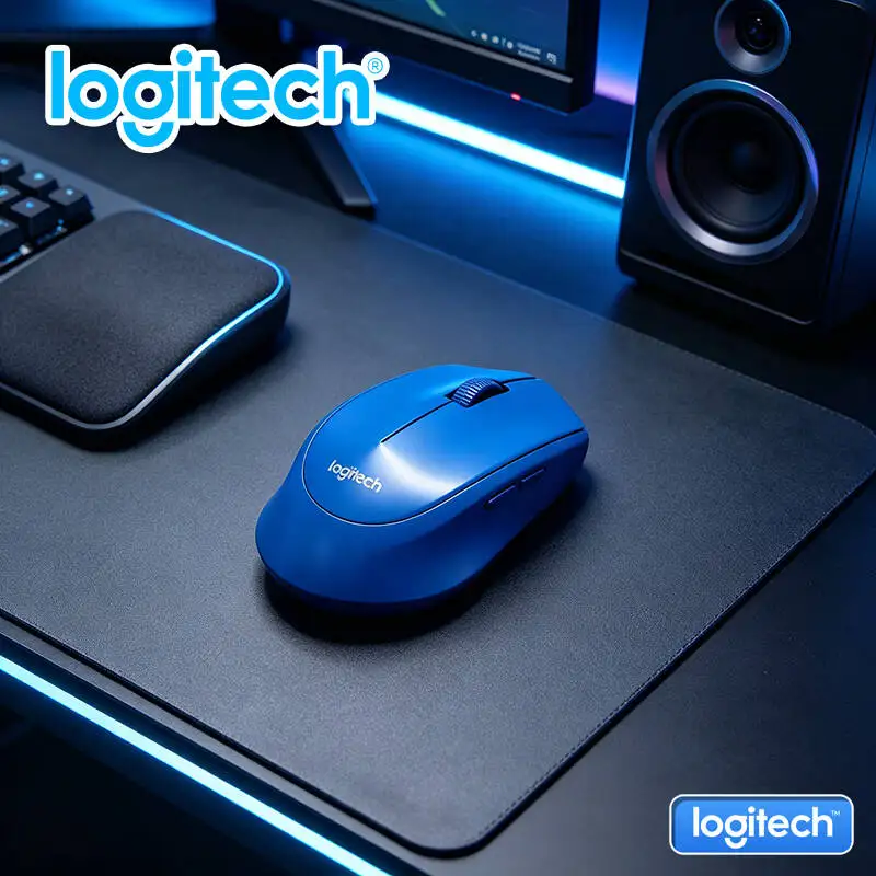 Ratón Inalámbrico Logitech M280 2.4G, Diseño Ergonómico para Zurdos, Ideal para Trabajadores de Oficina, Compatible con M280/M330/M100R