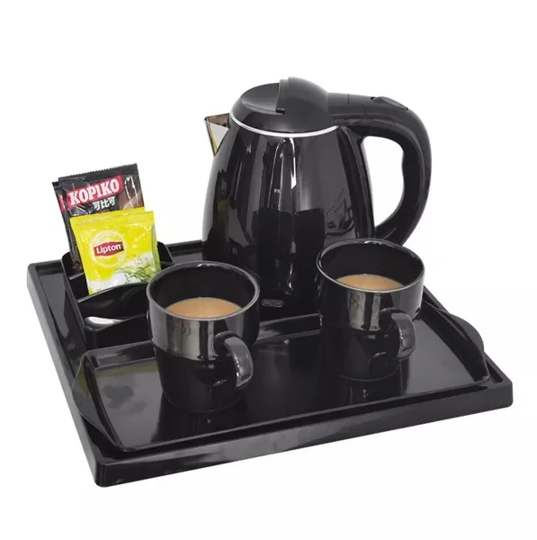 Orbita K-12 Trey Set  Stainless Steel 220v  Hotel Electric Tea Kettle