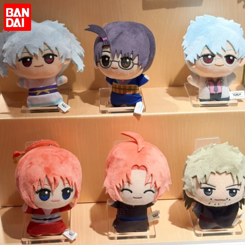 

Плюшевый брелок-подвеска Bandai Banpresto Gintama The New Movie Sakata Gintoki для сумок, для фанатов аниме-коллекций