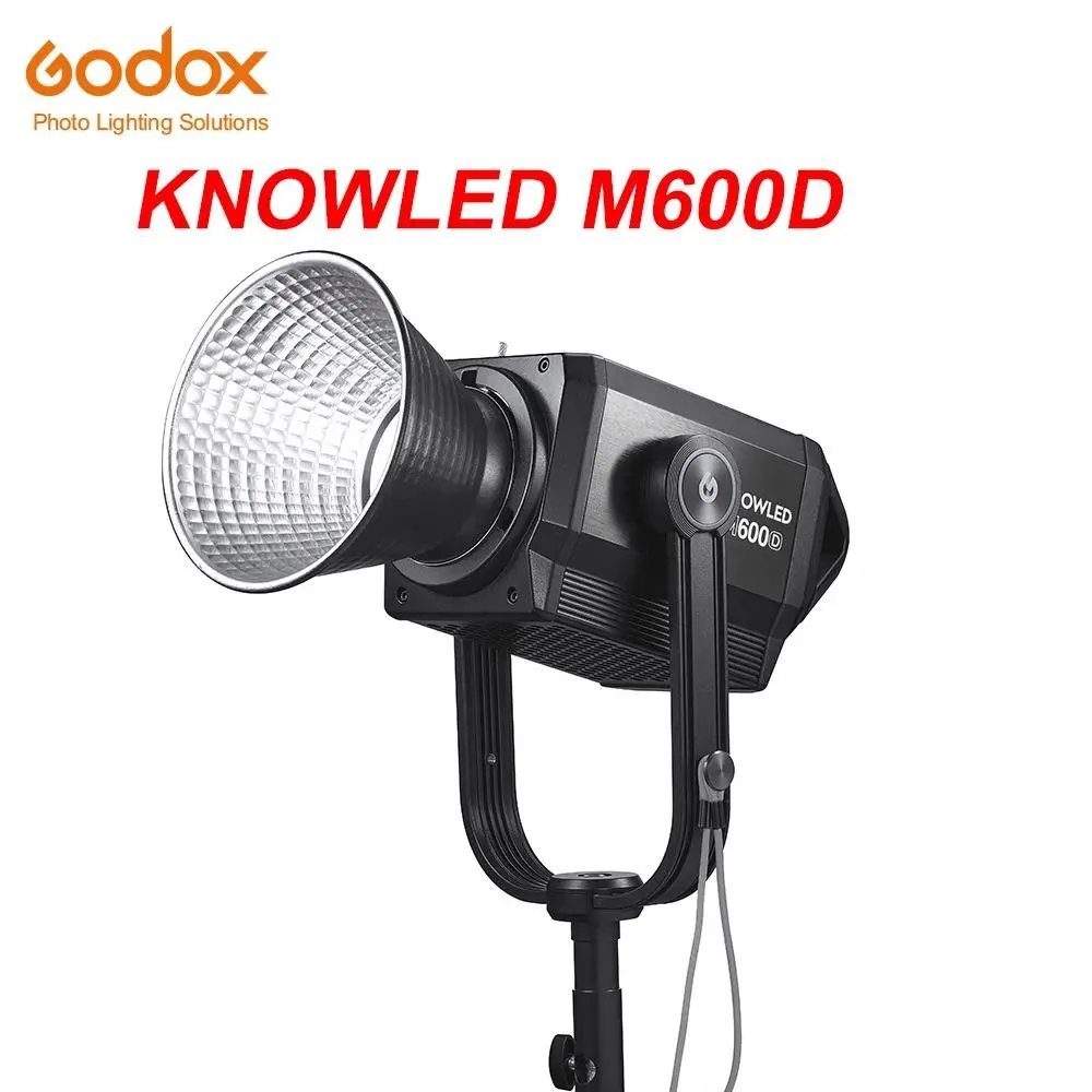 Godox M600D KNOWLED M600D LED Video Light 40W 5600K Daylight Photography Light Built-in FX Effects with Portable PK 600D