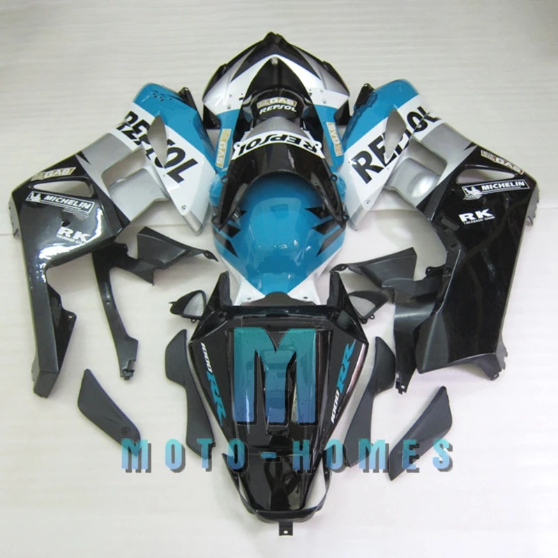 100% Fit Injection Fairing Kit for CBR1000RR 2004 2005 CBR 1000RR 04 05 Road Racing Rebuild Bike Parts Blue Repsol