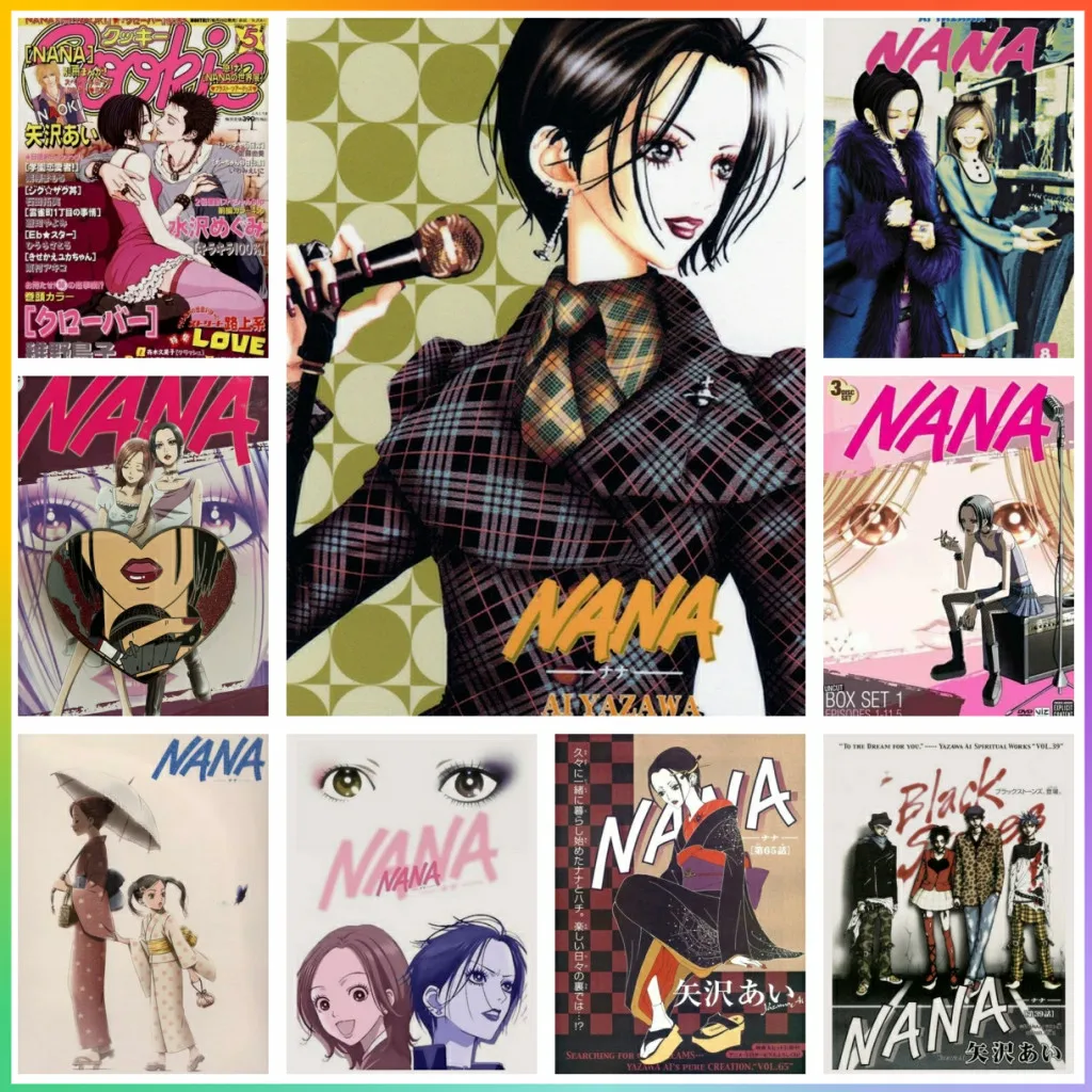 Nana Retro Japan Anime Mozaïek Prinses Diamant Painting Borduurwerk 5d Diy Kunst Puzzel Volledige Drill Home Decor Gift1234