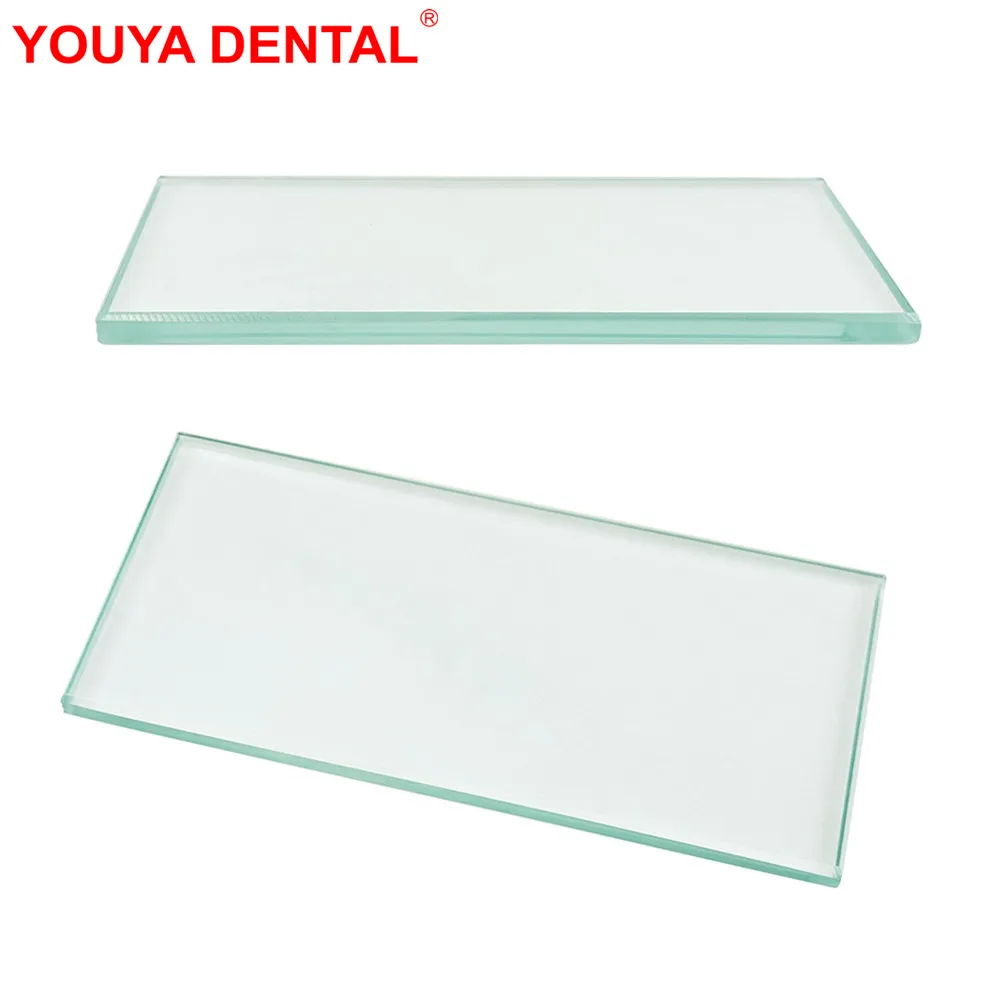 Dental Lab Mixing Glass Plate Board Dentistry Supply Glass Plate Cement Powder Slab Dentistry Equipment Dentist Tools Materials