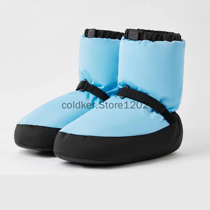 Ballet Shoes Winter Dance Boots Warm-Up Short Boots Anti-Slip Slipper for Dancers and Warm Home Slippers Floor Socks