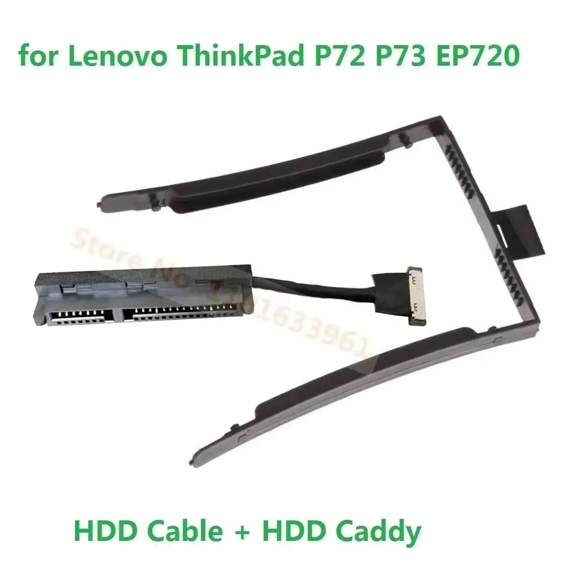 

Replacement 2.5 SATA HDD Hard Drive Cable Connector Caddy Tray Bracket for Lenovo ThinkPad P72 P73 EP720 P/N 02HK806 DC02C00CX00