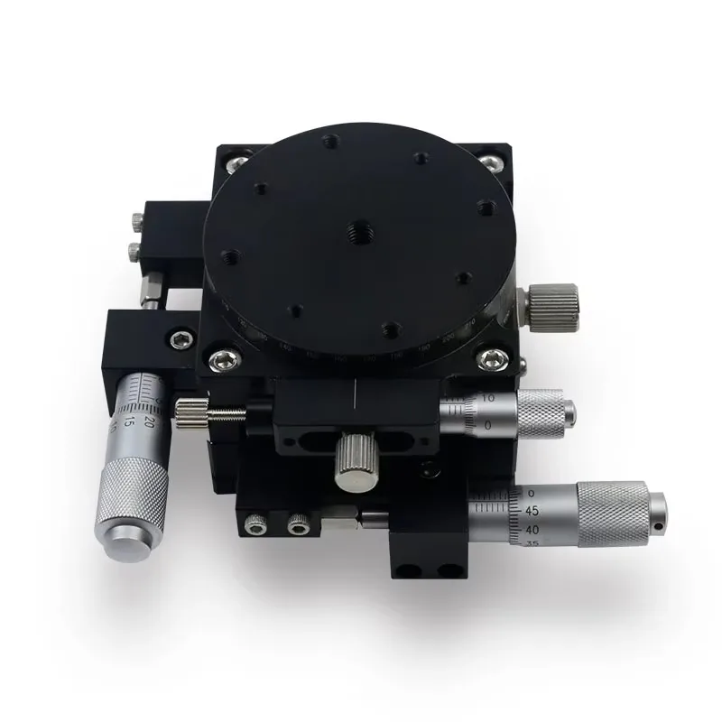 XYR60-L 60 * 60mm XYR 3-axis manual displacement platform high-precision slide table