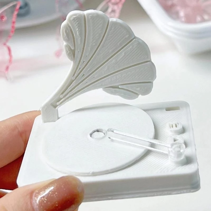 

Resin Shaker Mold Picture Frame Silicone Mold Record Player Resin Molds